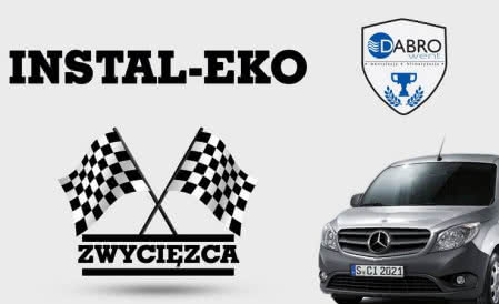 Mercedes Cito trafia do firmy Instal-Eko, konkurs DABROwent zakończony