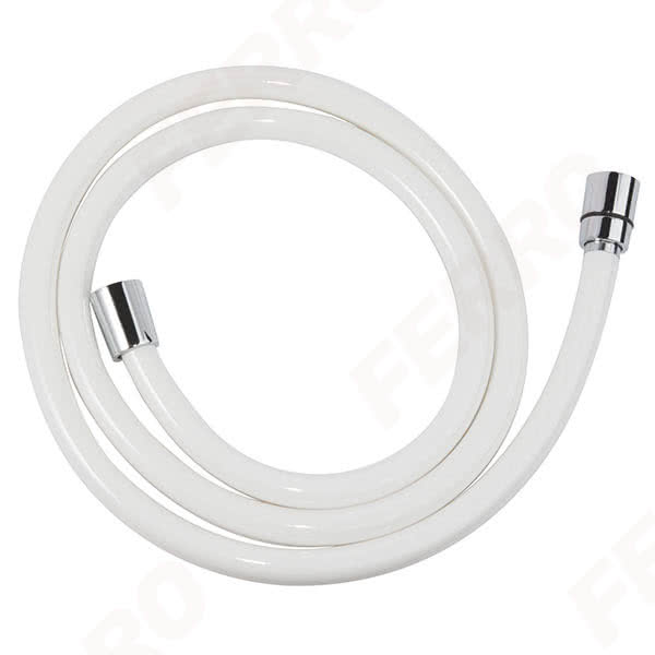 White PVC - wąż natryskowy L-1500 mm