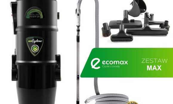 Odkurzacz centralny ecoCyclone teraz w promocji Ecomax
