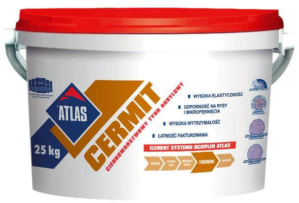 Tynk akrylowy ATLAS CERMIT N / R