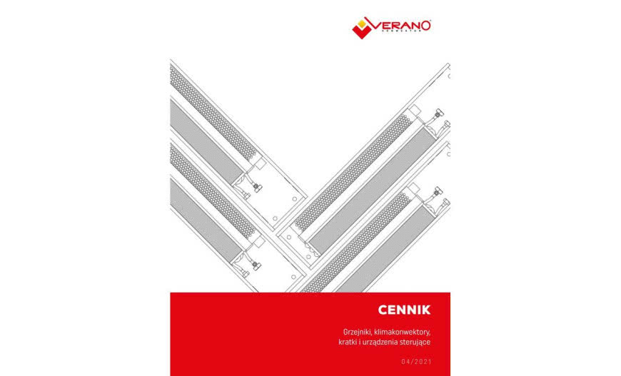 Nowy cennik Verano na 2021 rok