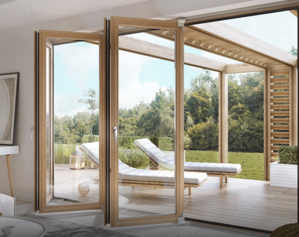 Okna składano-przesuwne 