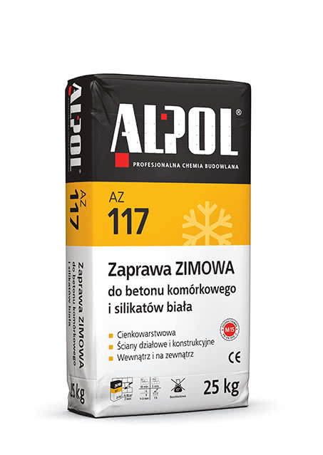 Zimowa zaprawa murarska Alpol AZ 117
